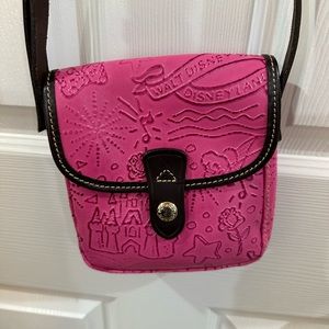 Dooney & Bourke Disney crossbody.  Pink. Leather. Used 1 time